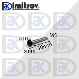 Антивибрационен тампон М 5 х Ø 10 х  5 mm